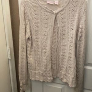 FINAL MARKDOWN Crystal-Kobe button front cardigan (L)